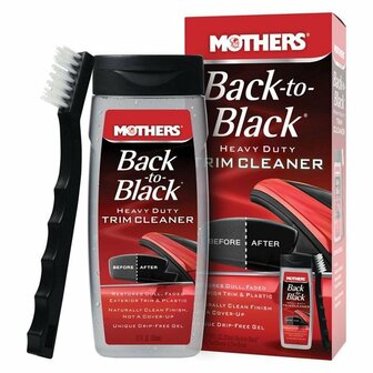 Mothers Back to Black Heavy Duty Trim Cleaner Kit - 355ml