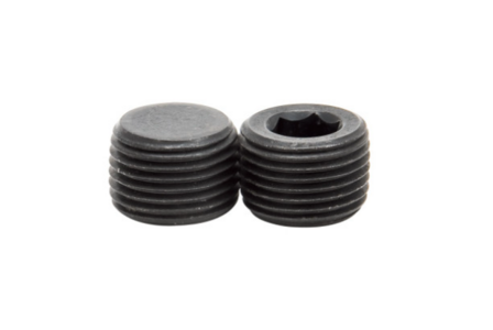 9127 | Pipe Plugs in Black Finish - 3/8&quot; NPT 